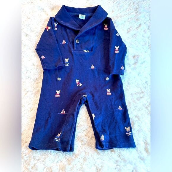Janie and Jack Onesie With Snap Closure (0-3 Months) - Picture 1 of 7